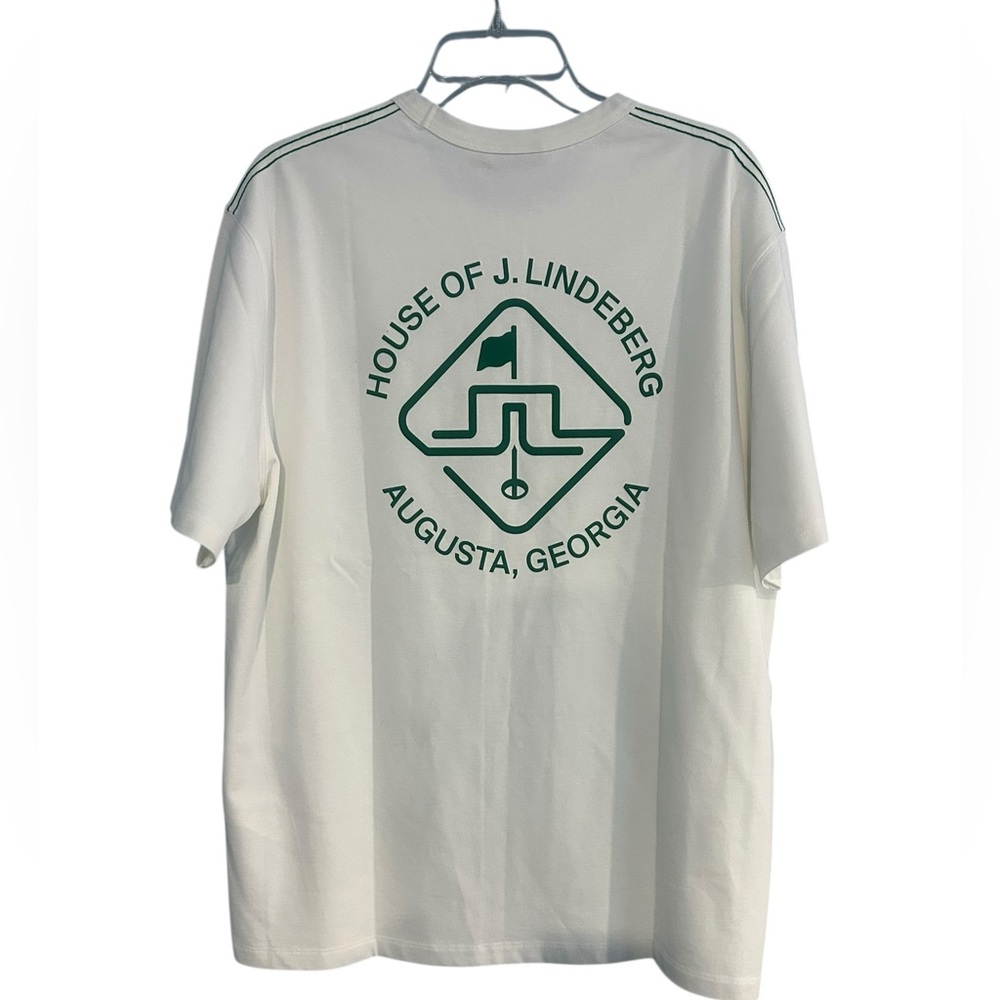 J. Lindeberg Colab Augusta National Masters Golf Tee Shirt RARE NWT L